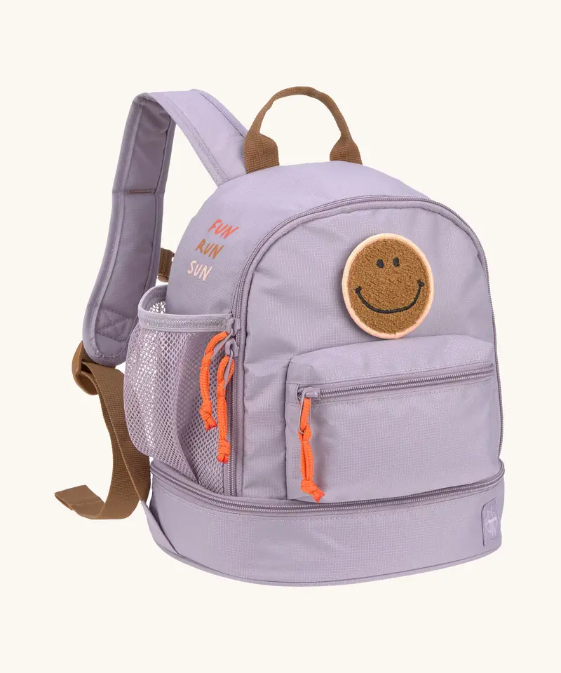Lassig Kids Mini Backpack - 'Little Gang' Lilac 1