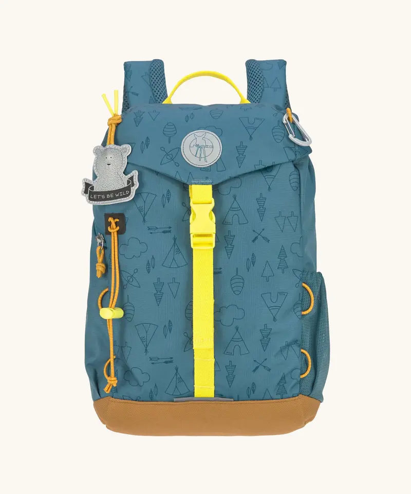 Lassig Kids Mini Outdoor Backpack - Adventure Blue 1