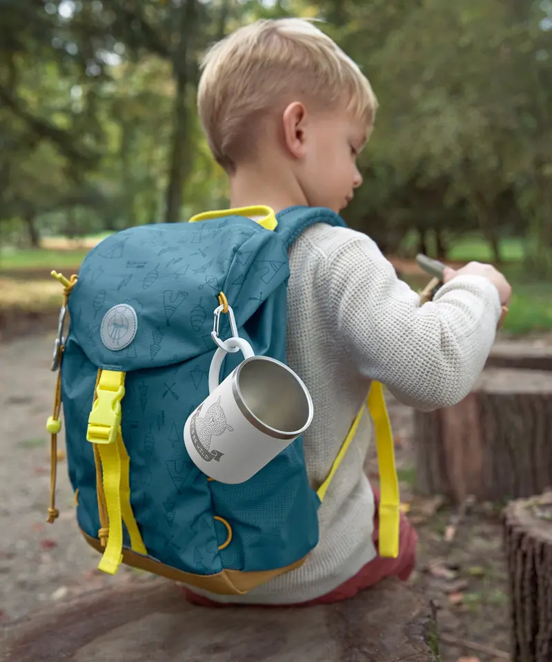Lassig Kids Mini Outdoor Backpack - Adventure Blue 2