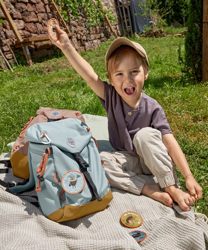 Lassig Kids Mini Outdoor Backpack - Light Blue 2