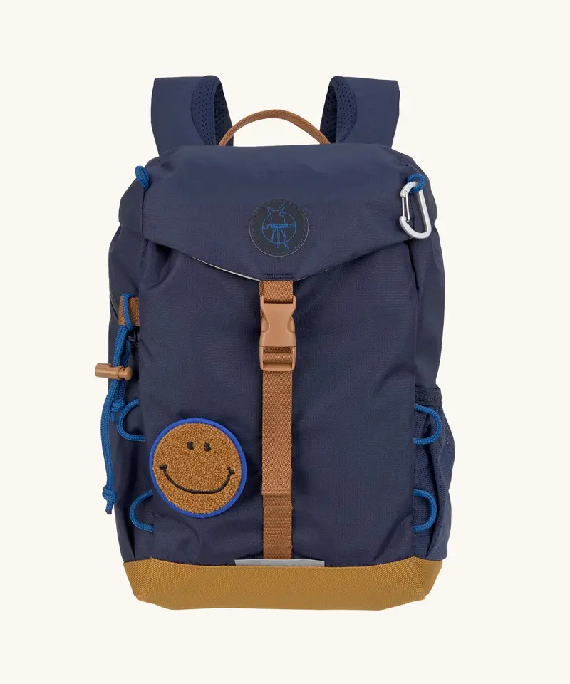 Lassig Kids Mini Outdoor Backpack - 'Little Gang' Navy 1