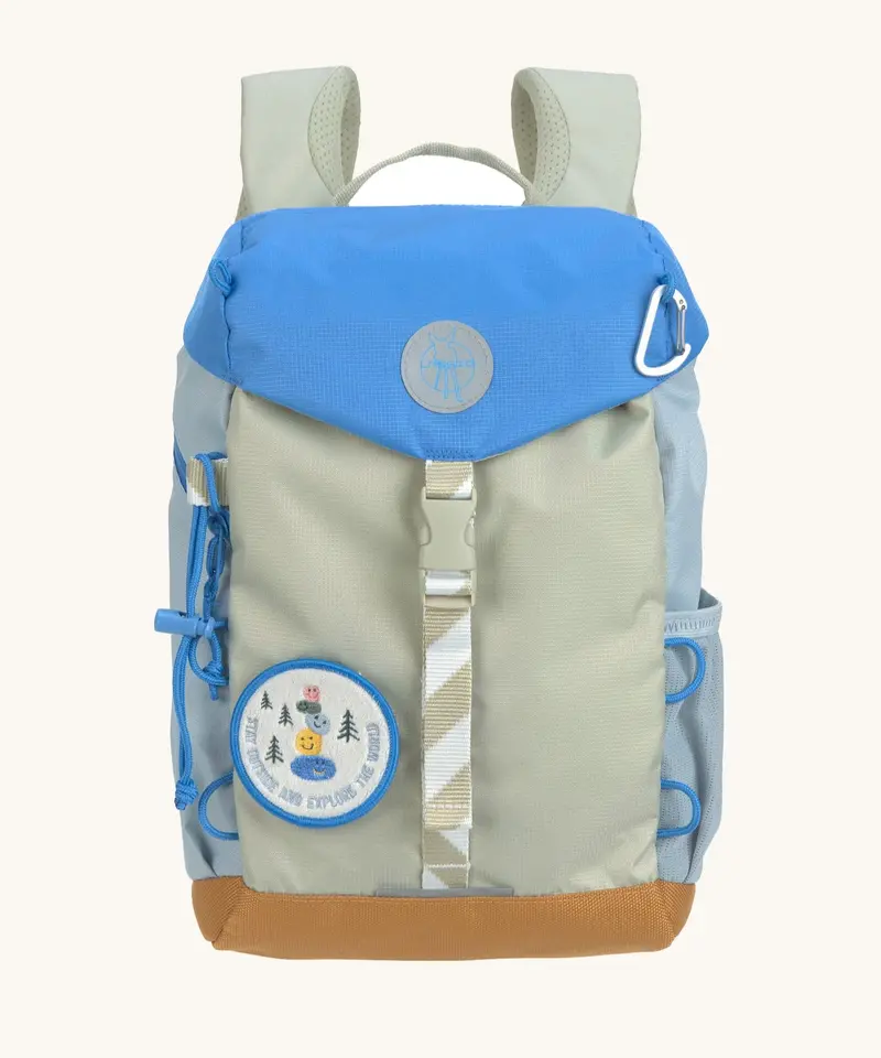 Lassig Kids Mini Outdoor Backpack - 'Sunny Explorer' Green 1