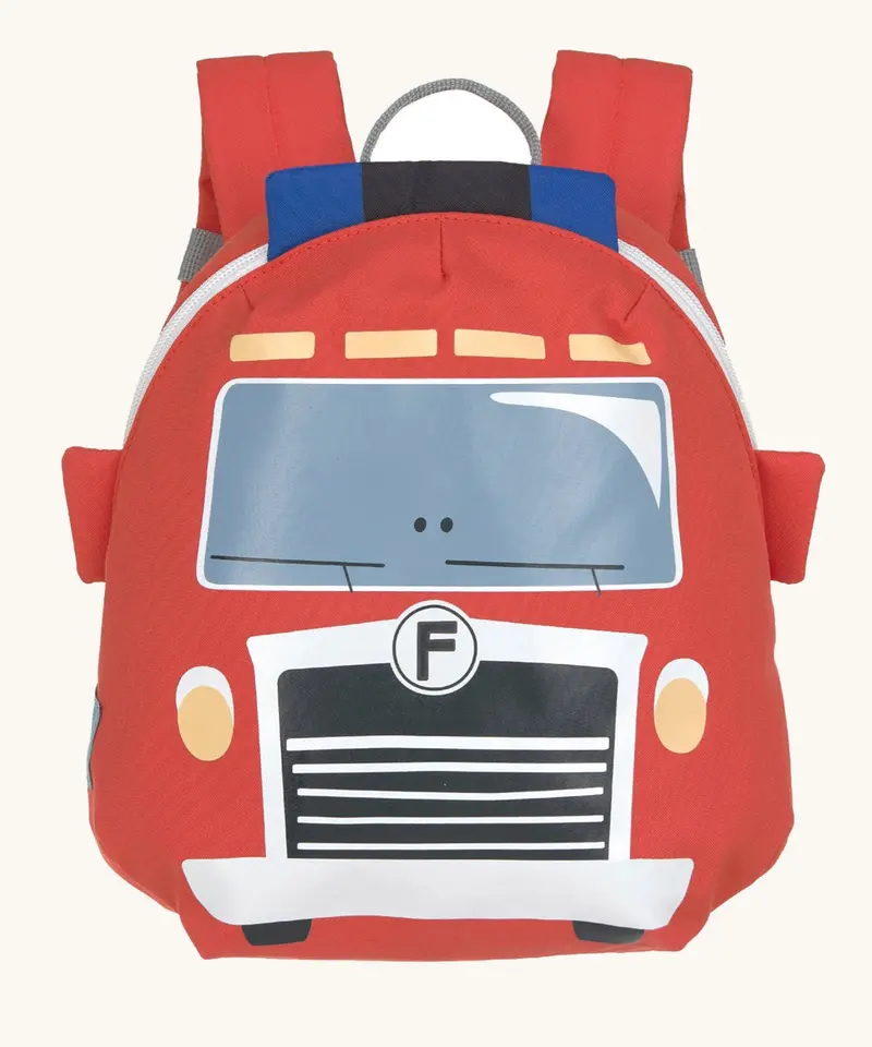 Lassig Kids Tiny Backpack - Fire Engine 1