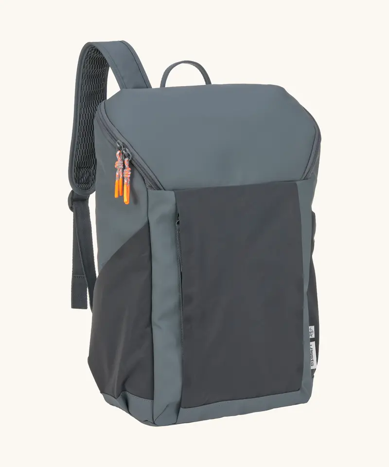Lassig Slender Up Nappy Backpack - Reflective Anthracite 1