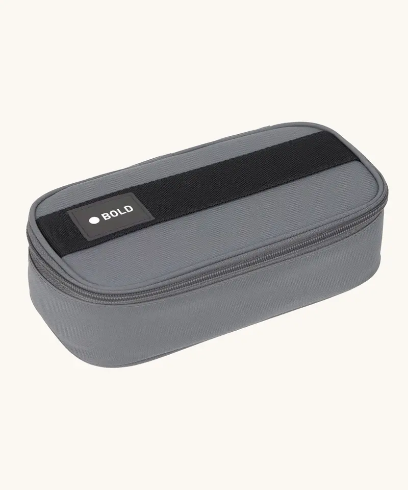 Lassig Spacy School Pencil Case - Bold Anthracite 1