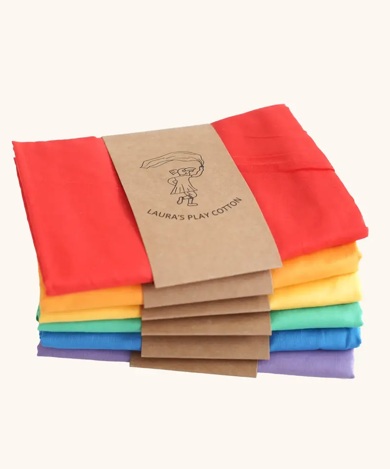 Laura's Play Cotton Block Colours 90Cm 1