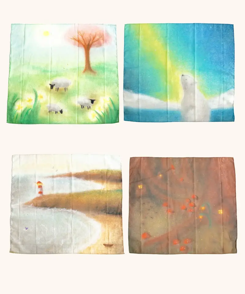 Laura's Play Cotton Four Seasons Play Cloth Set 1