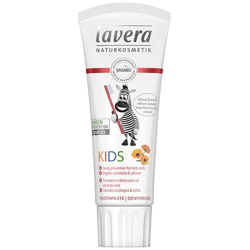 Lavera Kids Calendula Organic Fluoride Free Toothpaste 1