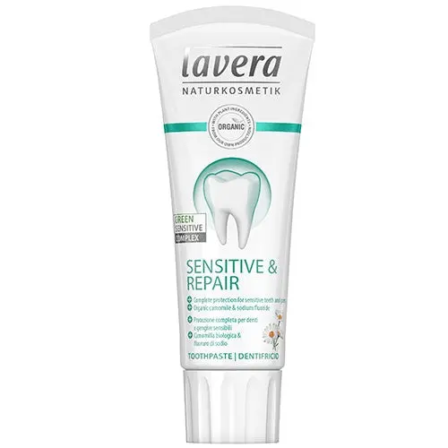 Lavera Sensitive & Repair Chamomile Toothpaste With Fluoride 1
