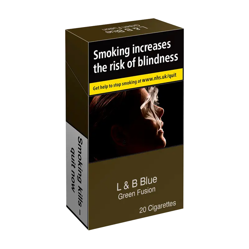 L&B Blue Green Fusion King Size - 20 Cigarettes 1