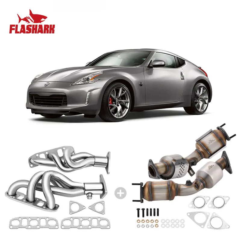 Left&Right Catalytic Converter Kit For 2007-2019 Infiniti G37, Q50, G35 - Direct Fit, E.P.A. Compliant 2