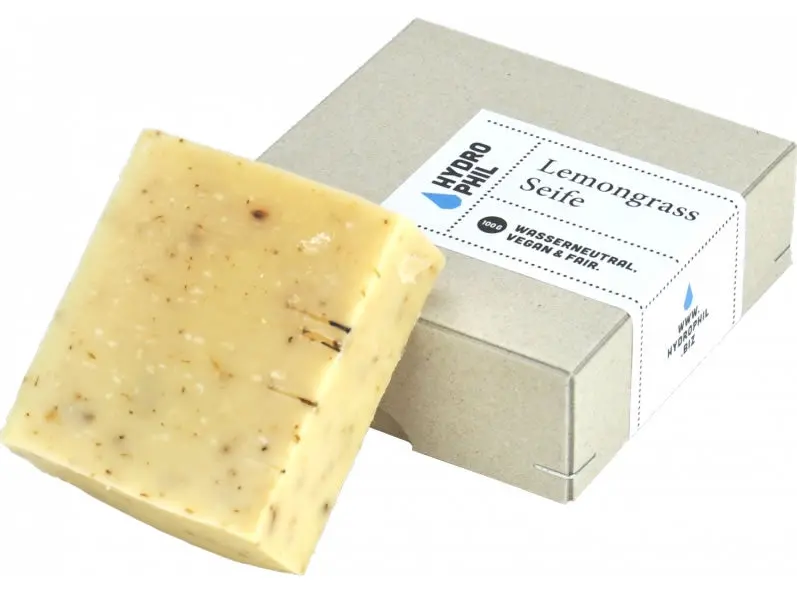 Lemongrass Solid Shampoo & Body Bar By Hydrophil 1