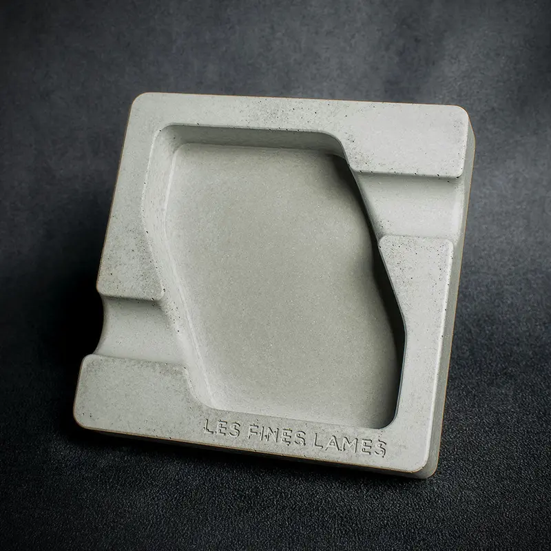 Les Fines Lames - Dyad Double Cigar Ashtray - Grey 1