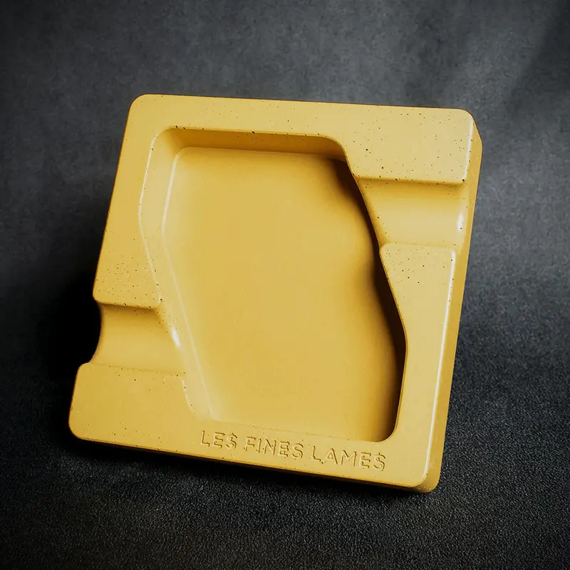 Les Fines Lames - Dyad Double Cigar Ashtray - Yellow 1