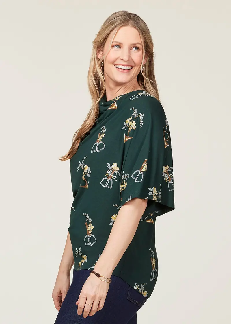 Lexi Cowl Neck Dolman 7