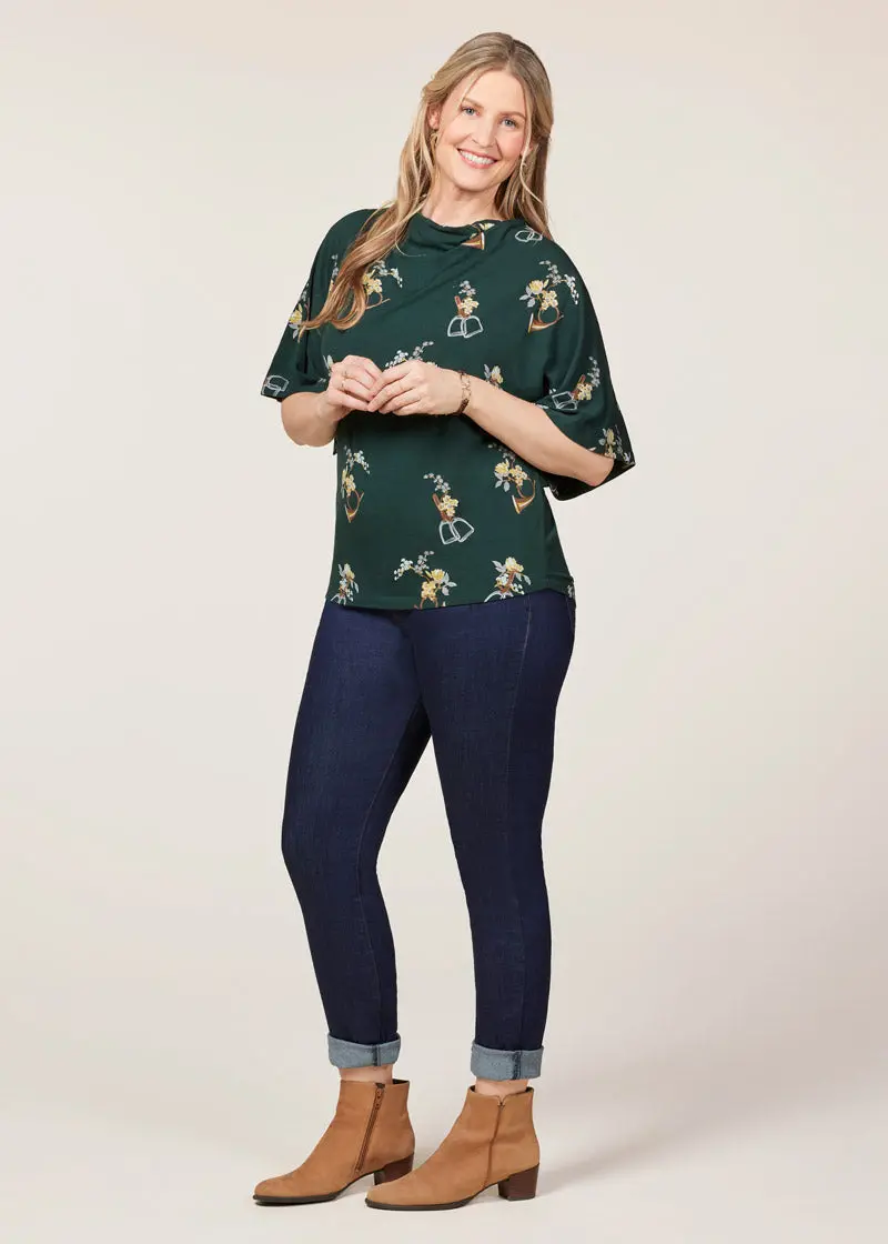 Lexi Cowl Neck Dolman 8
