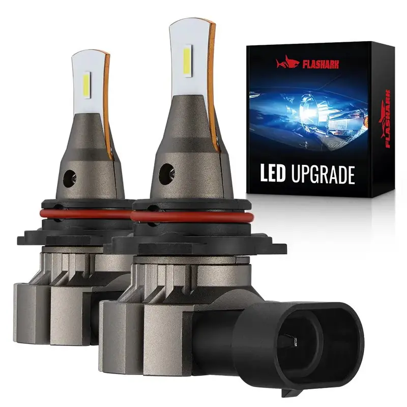 Lf1 9006/Hb4 Led Fog Light Bulbs 6500K 5500Lm White 2Pcs 1