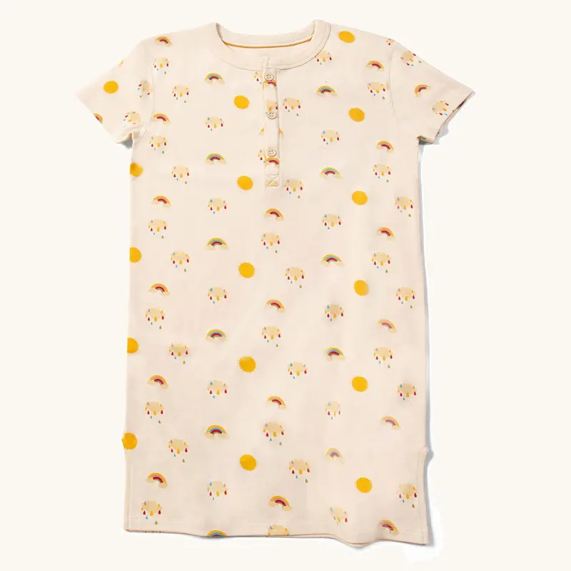 Lgr Adaptive Easy Feeding Sunshine & Rainbows Henley Tunic 1