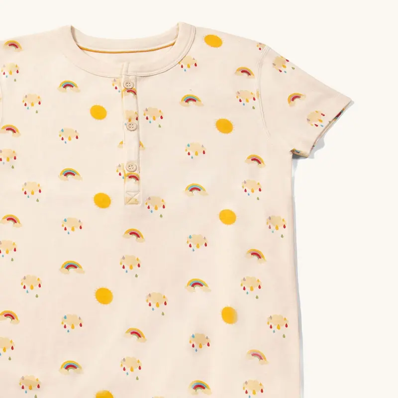 Lgr Adaptive Easy Feeding Sunshine & Rainbows Henley Tunic 2