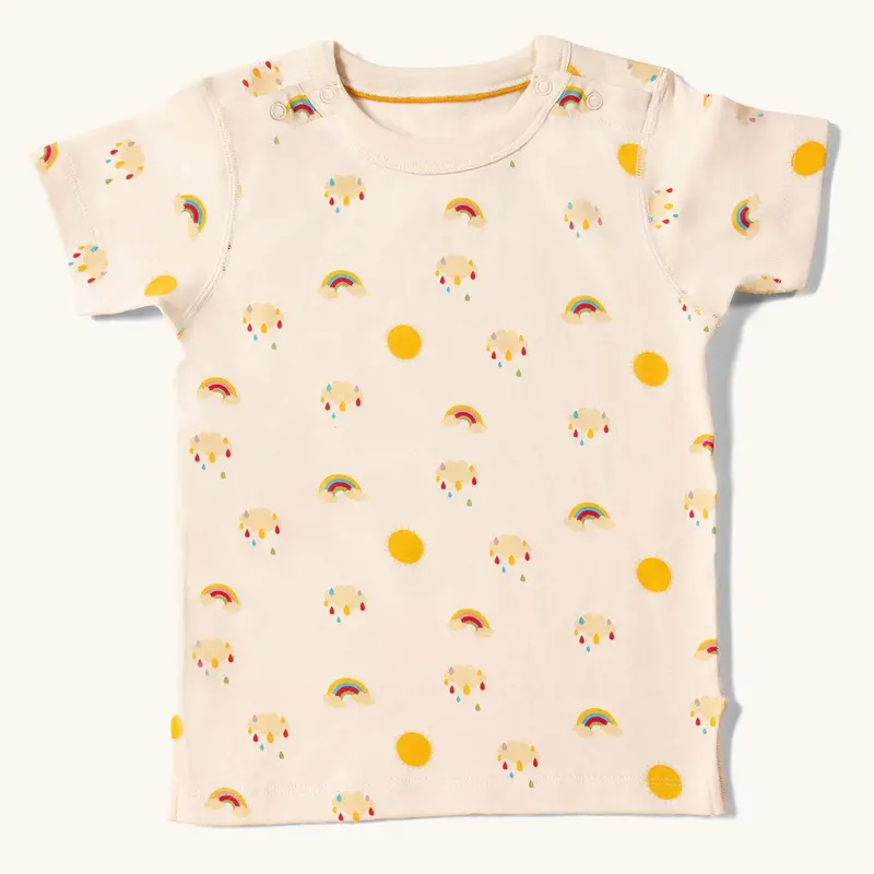 Lgr Adaptive Easy Feeding Sunshine & Rainbows T-Shirt 1