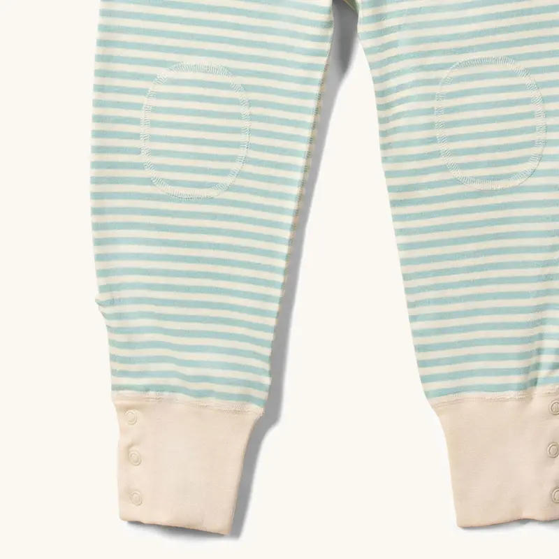 Lgr Adaptive Extra Long Blue Striped Joggers 3