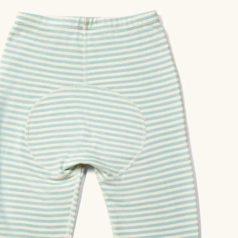 Lgr Adaptive Extra Long Blue Striped Joggers 5