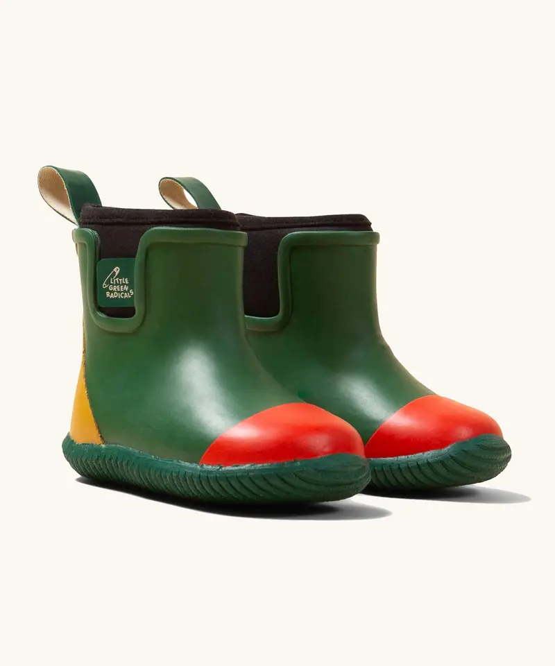 Lgr Kids Ankle Wellington Boots - Colourblock 1