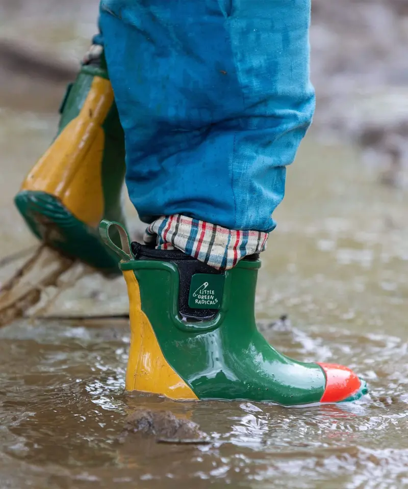 Lgr Kids Ankle Wellington Boots - Colourblock 7