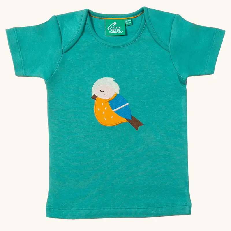 Lgr Little Bird Applique Short Sleeve T-Shirt 1