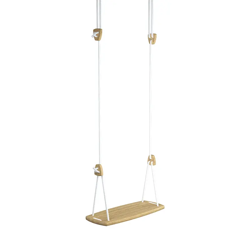 Lillagunga Oak Grand Swing - White Rope 1