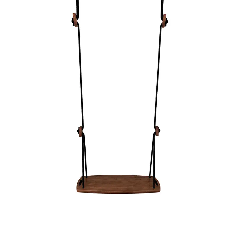 Lillagunga Walnut Grand Swing - Black Rope 1