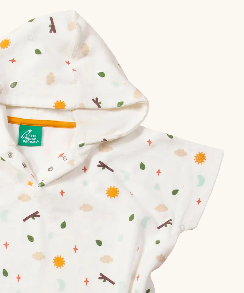 Little Green Radicals Children's Hooded Beach Towel Poncho - Adventure 3