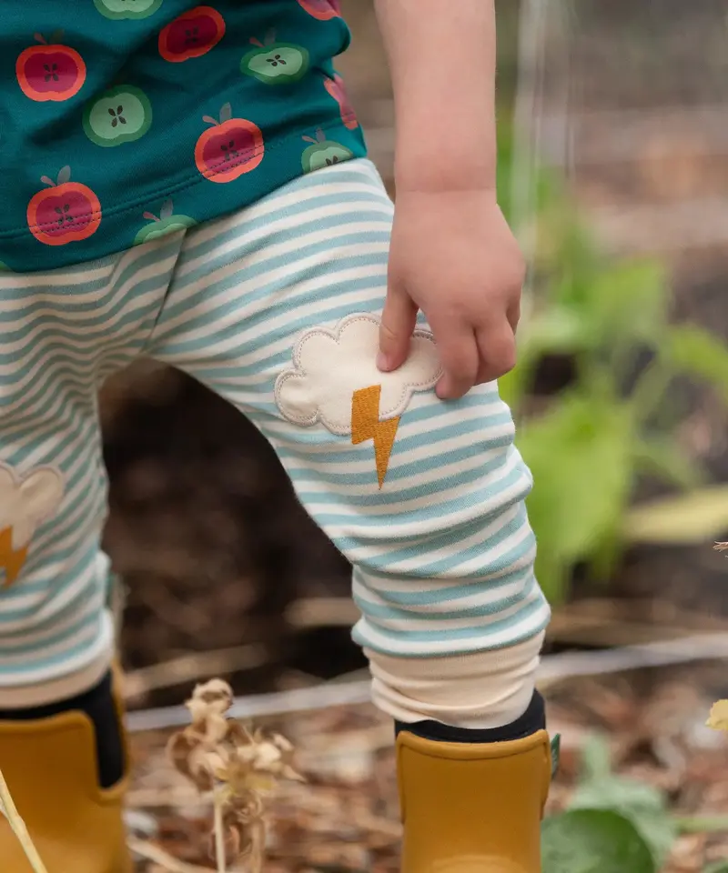 Little Green Radicals Knee Patch Joggers - All Weather 1