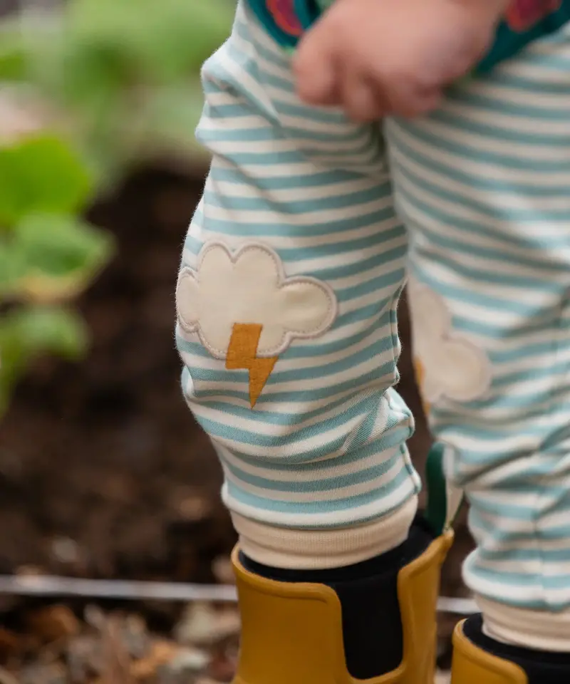 Little Green Radicals Knee Patch Joggers - All Weather 5