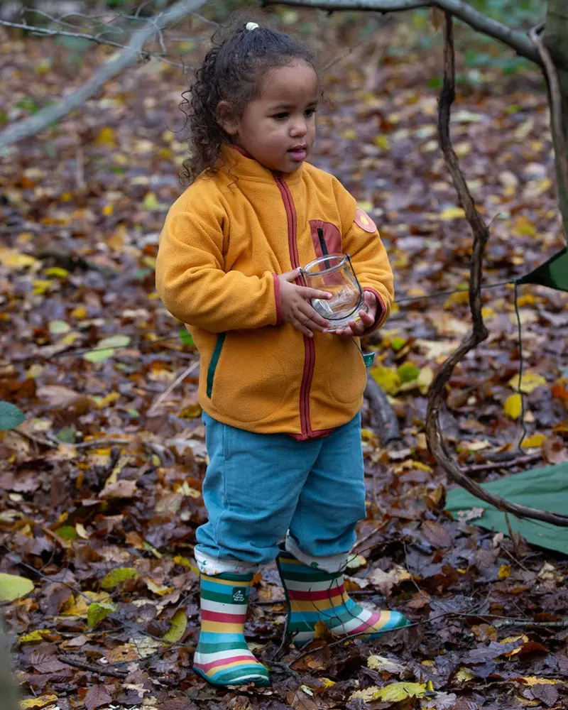 Little Green Radicals Polar Fleece Jacket - Gold 6