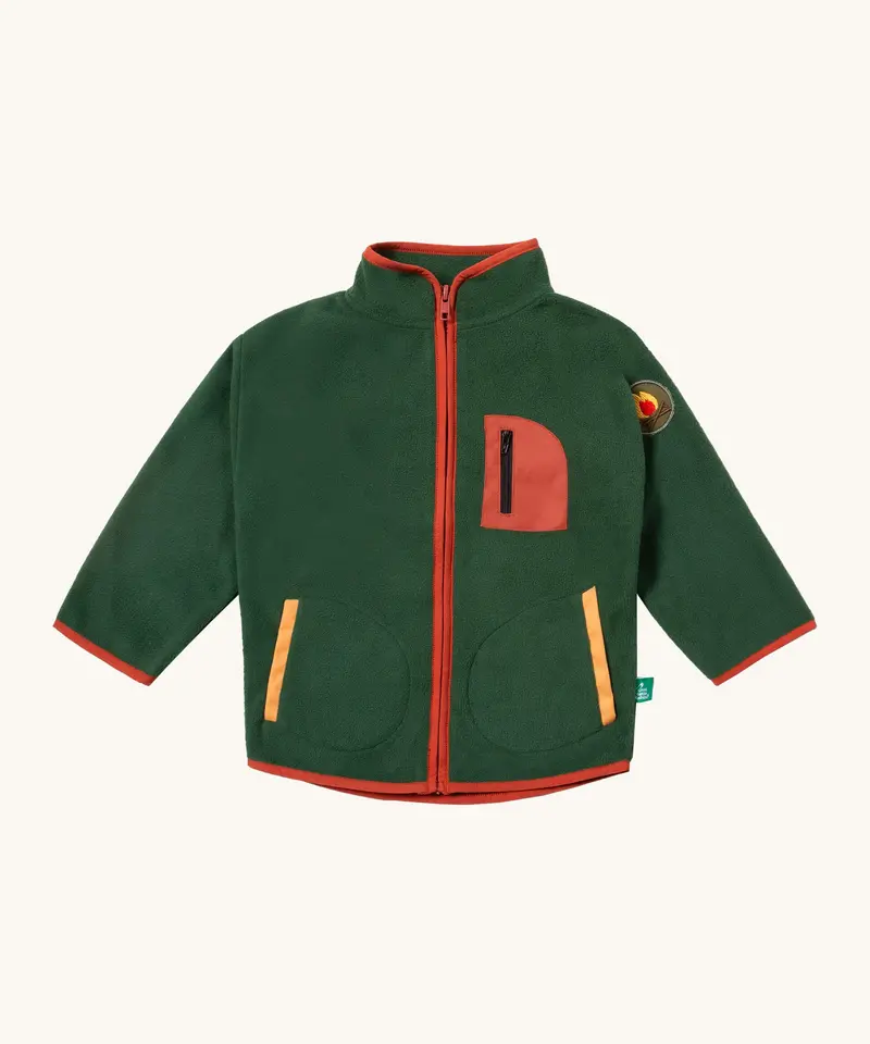 Little Green Radicals Polar Fleece Jacket - Olive 1