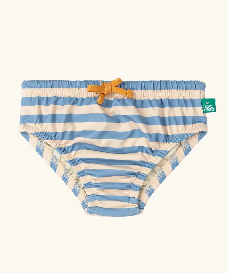 Little Green Radicals Reusable Swim Nappy - Hazy Blue 1