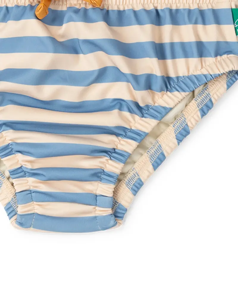 Little Green Radicals Reusable Swim Nappy - Hazy Blue 3