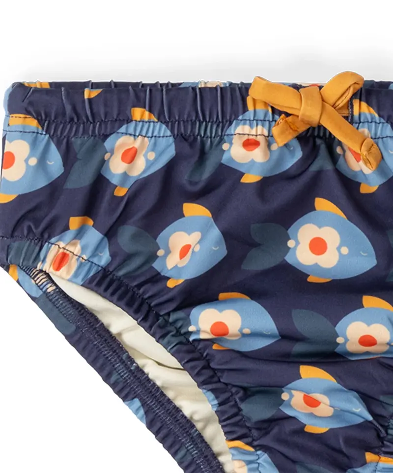 Little Green Radicals Reusable Swim Nappy - Little Fish 2