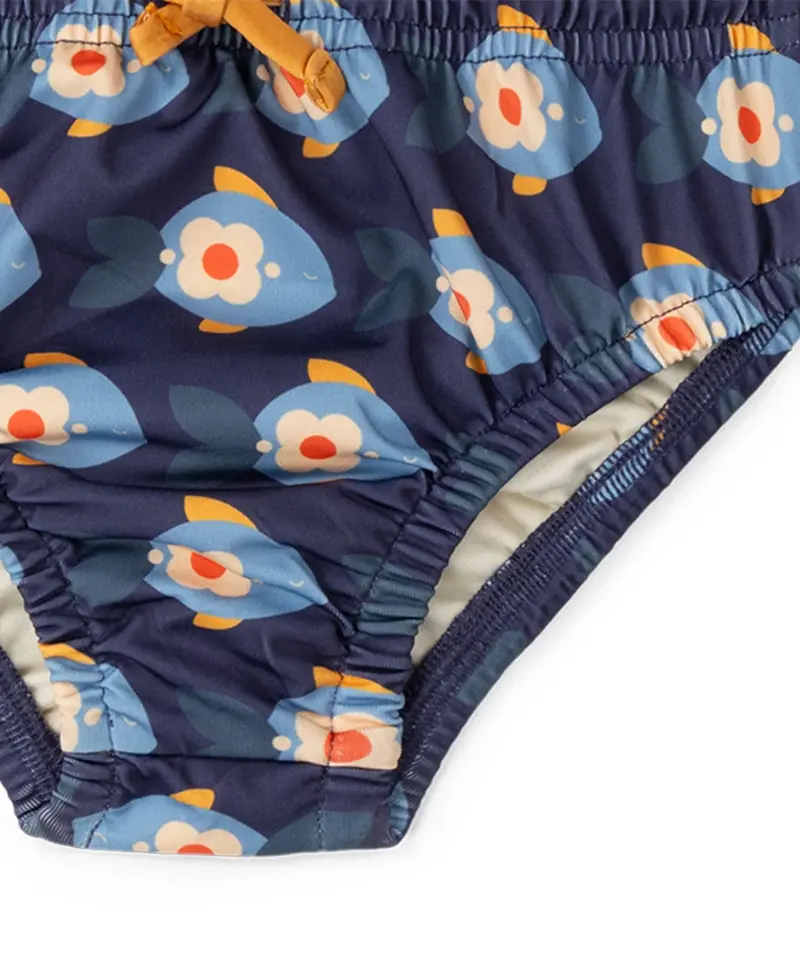 Little Green Radicals Reusable Swim Nappy - Little Fish 3