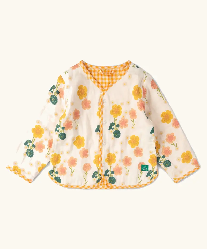 Little Green Radicals Reversible Spring Jacket - Flora 1