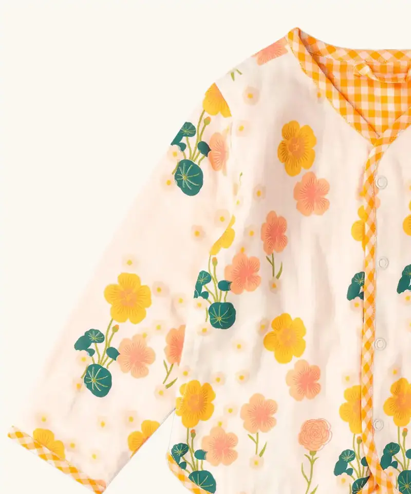 Little Green Radicals Reversible Spring Jacket - Flora 3