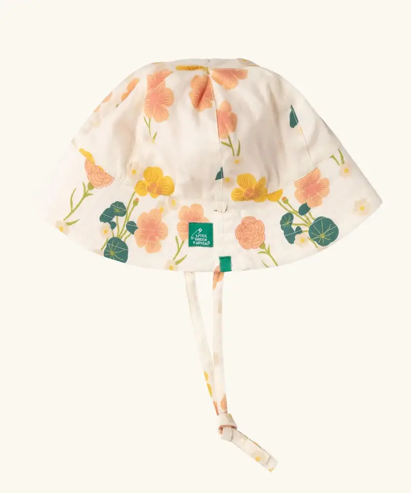 Little Green Radicals Reversible Sunhat - Flora 1