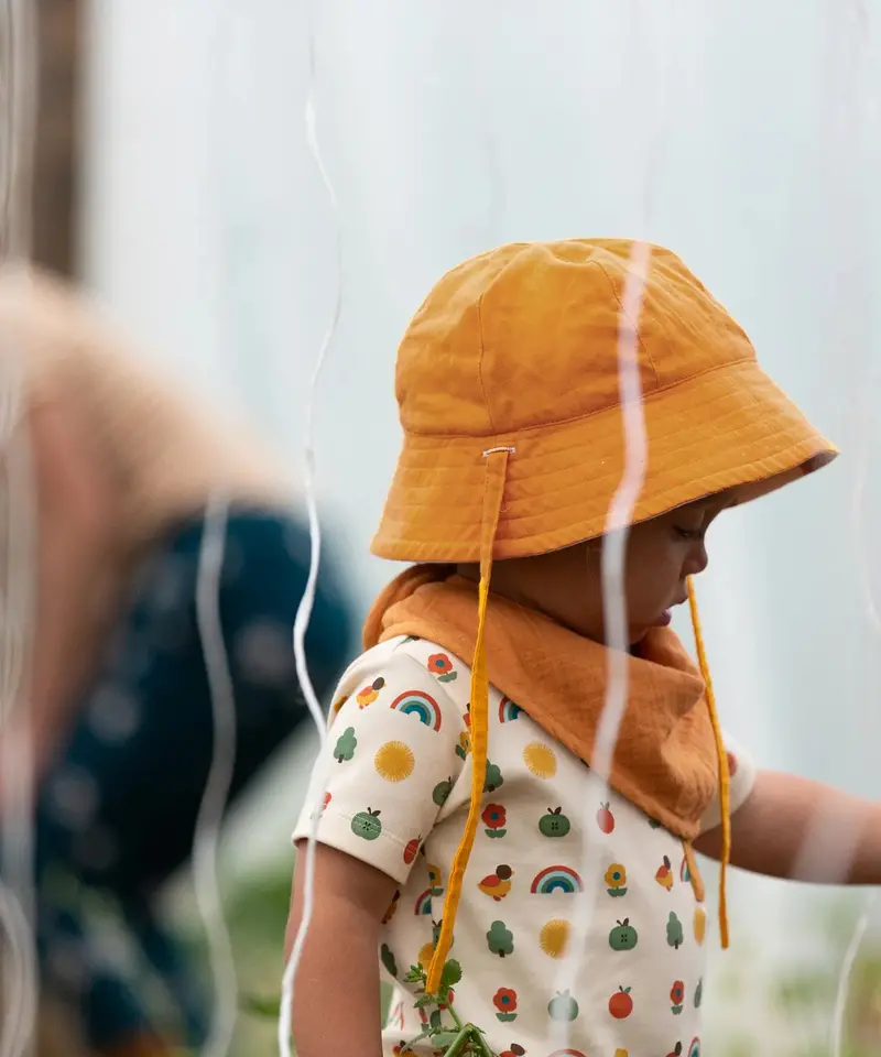 Little Green Radicals Reversible Sunhat - Summer Sun 2