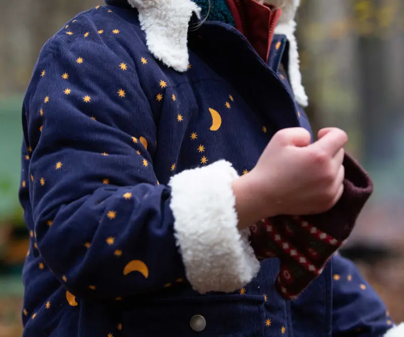 Little Green Radicals Sherpa Toasty Coat - Dark Night 4