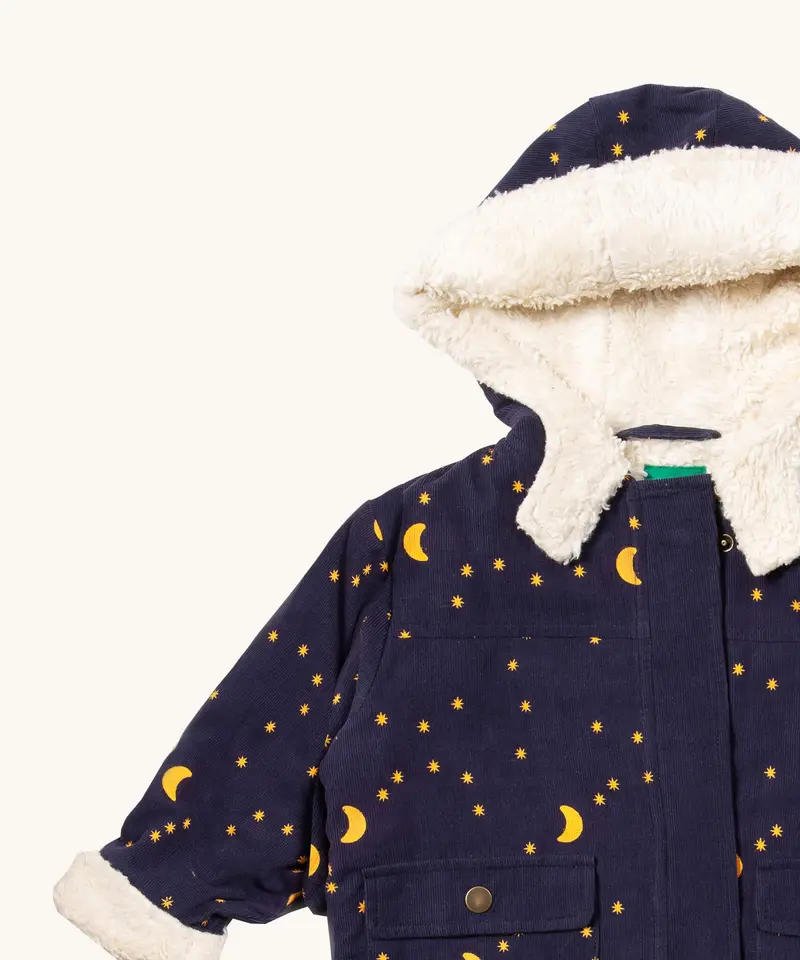 Little Green Radicals Sherpa Toasty Coat - Dark Night 7