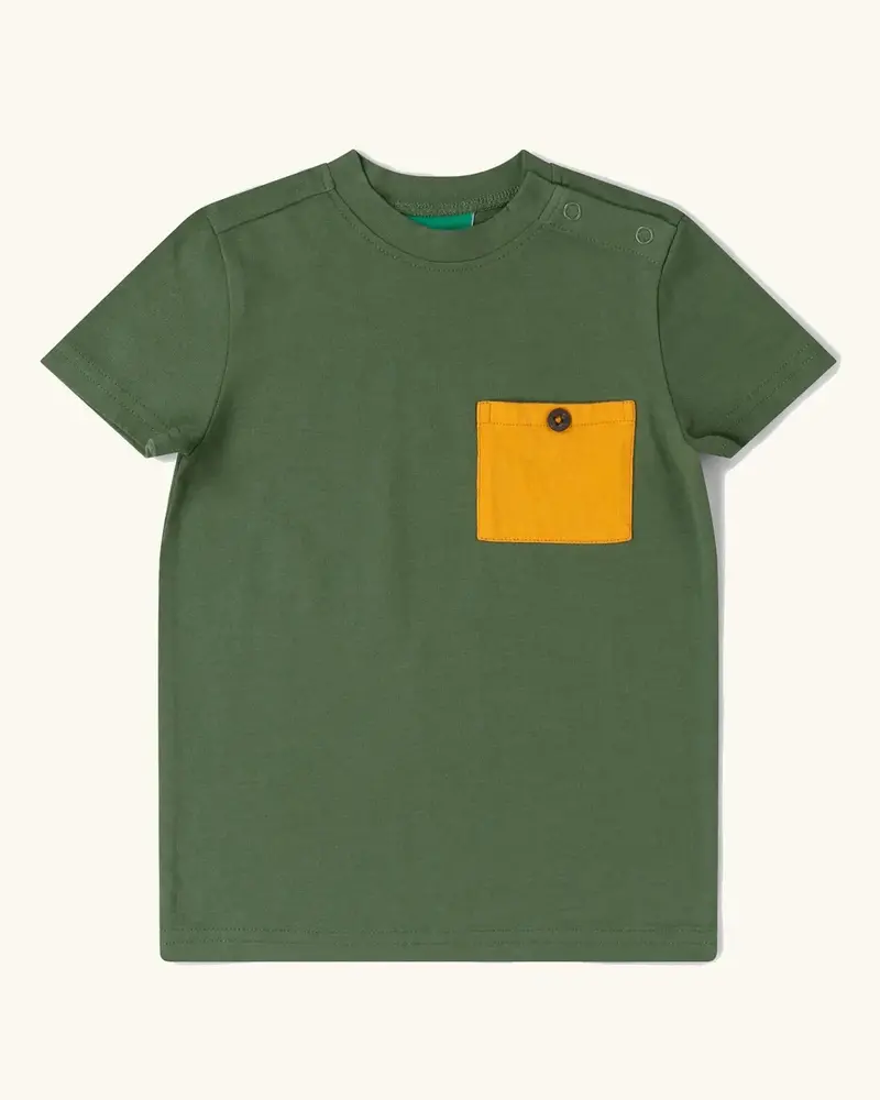 Little Green Radicals Short Sleeve Essential T-Shirt - Chive 1