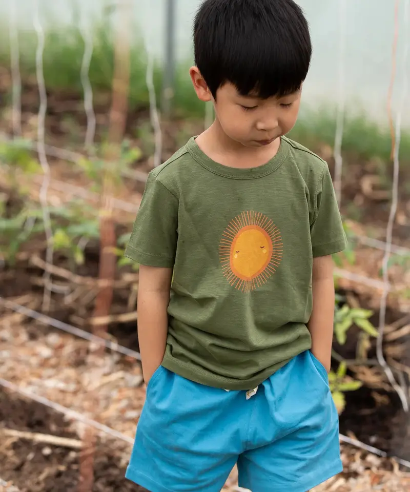 Little Green Radicals Short Sleeve T-Shirt - Summer Rays 2