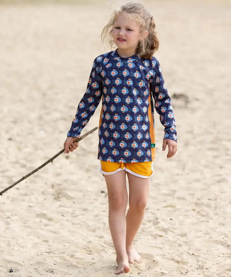 Little Green Radicals Sun Safe Rash Vest - Little Fish 1