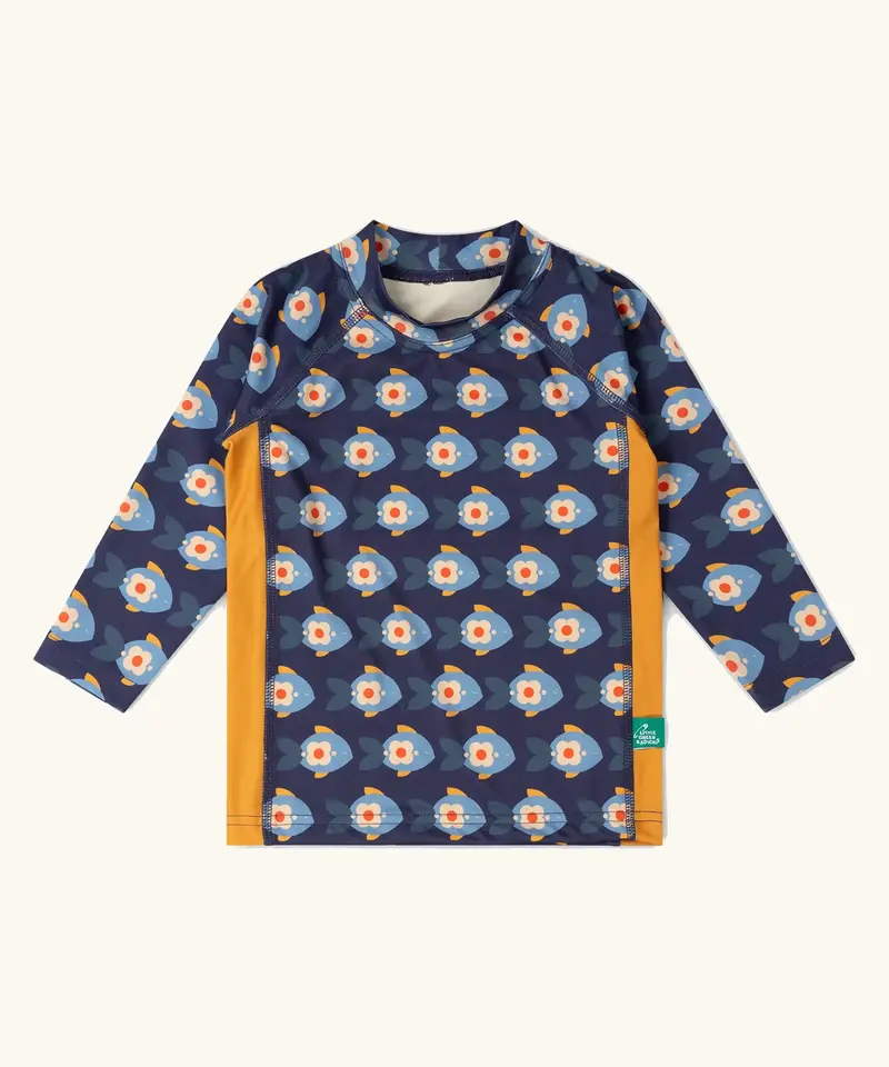 Little Green Radicals Sun Safe Rash Vest - Little Fish 2